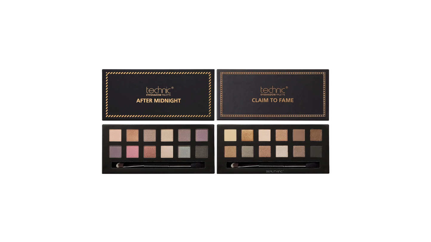 Technic 12 Colours Eyeshadow Palette Bundle