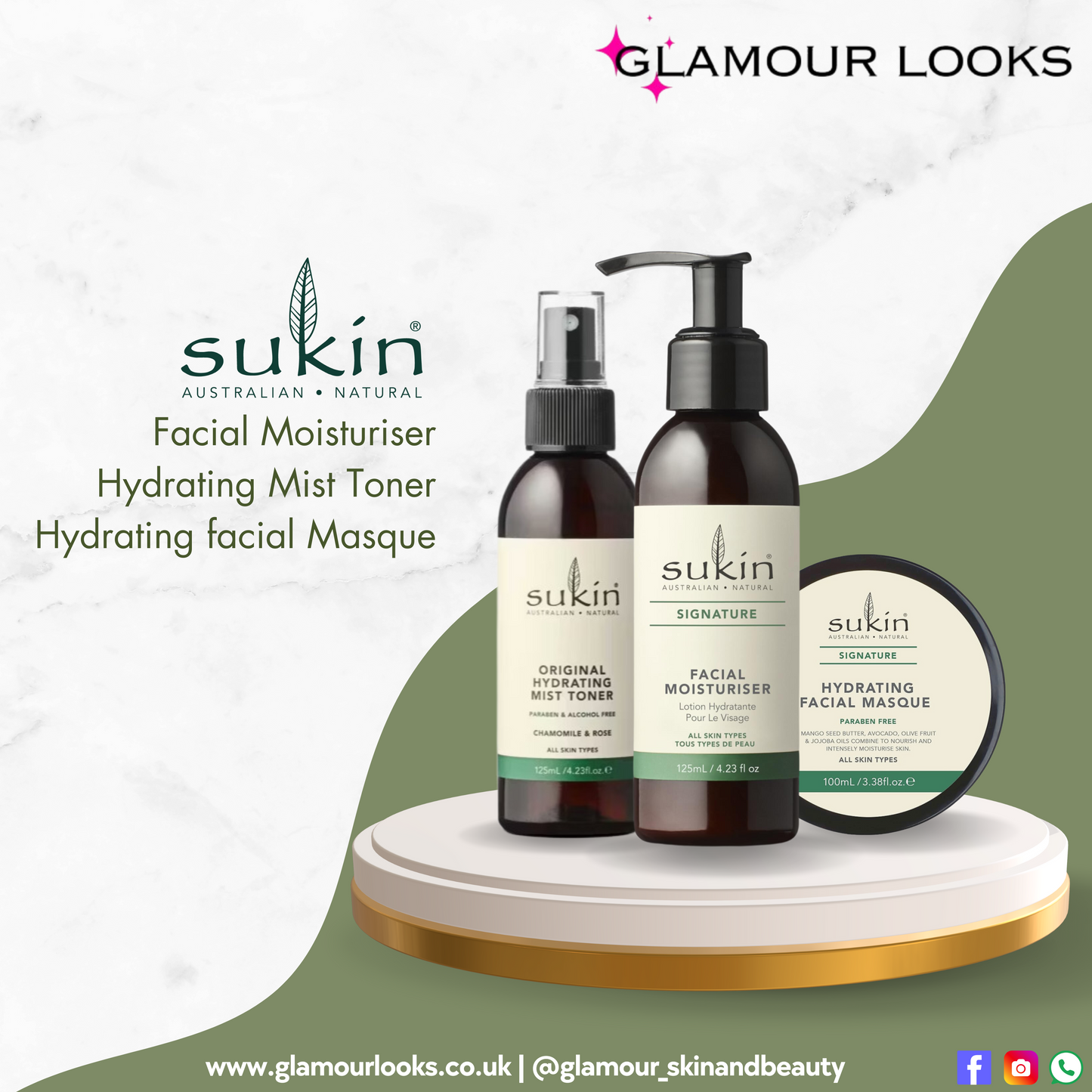 Sukin Signature Hydration Kit