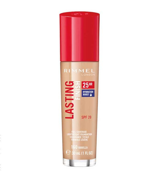 Rimmel Lasting Finish 25H Foundation 30ml 160 Vanilla