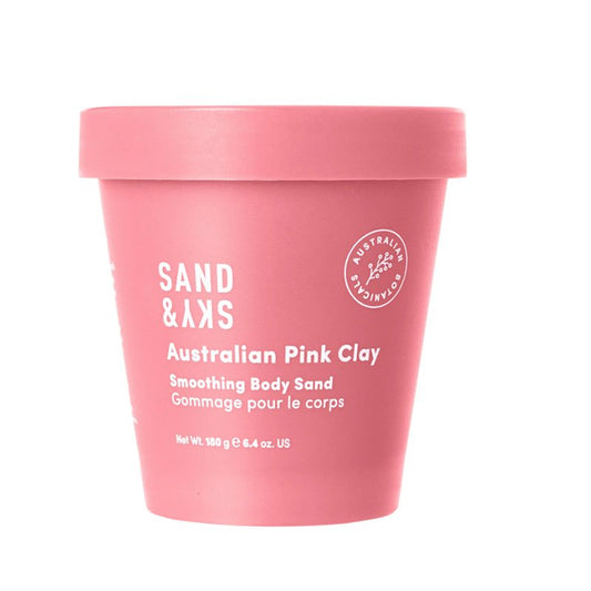 Sand and Sky Smoothing Body Sand Australian Pink Clay 180g