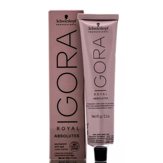 Schwarzkopf Igora Royal Absolutes 6-460 Dark Blonde Beige Chocolate Natural Hair Colour 60ml