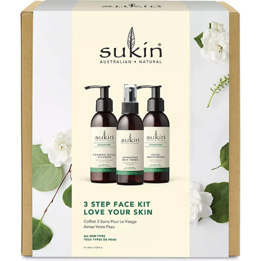 Sukin Love Your Skin 3 Step Face Kit
