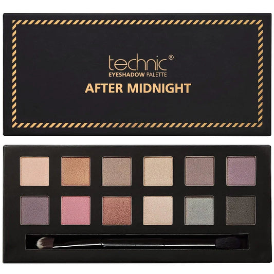 Technic 12 Colours Eyeshadow Palette After Midnight